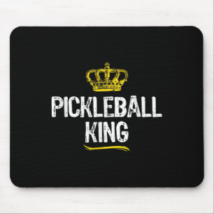 Tapis De Souris Pickleball King Hommes Joueur Drôle Cool