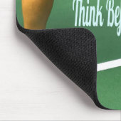 Tapis De Souris Pickleball Pensez Avant De Dîner (Coin)