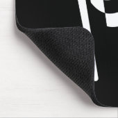 Tapis De Souris Pictogramme Checkered Mousepad de drapeau (Coin)