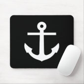 Tapis De Souris Pictogramme Mousepad d'Ancre (Avec souris)