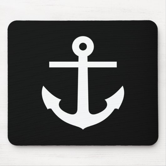 Tapis De Souris Pictogramme Mousepad d'Ancre (Devant)