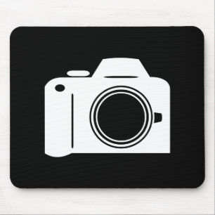 Tapis De Souris Pictogramme Mousepad d'appareil-photo