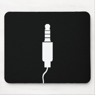 Tapis De Souris Pictogramme Mousepad de Jack d'écouteur