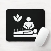 Tapis De Souris Pictogramme Mousepad de médecine douce (Avec souris)