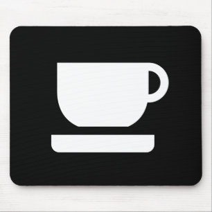Tapis De Souris Pictogramme Mousepad de thé/café