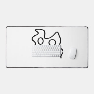 Tapis de souris pièce d'art mignon