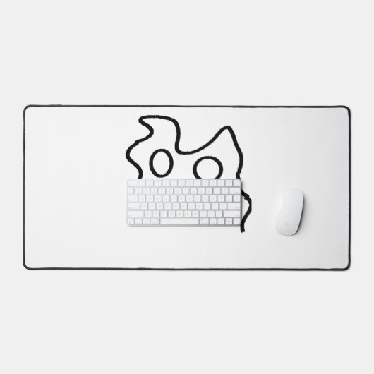 Tapis de souris pièce d'art mignon (Clavier et souris)