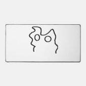 Tapis de souris pièce d'art mignon (Recto)