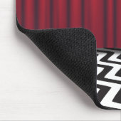 Tapis De Souris Pièce noire de rouge de loge (Coin)