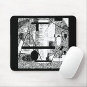 Tapis De Souris Pièce serrée (Avec souris)