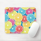 Tapis De Souris Pièces de fruits d'agrumes (Avec souris)