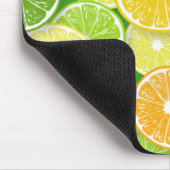 Tapis De Souris Pièces de fruits d'agrumes pop art 3 (Coin)