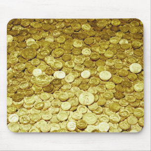 Tapis De Souris pièces d'or