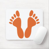 Tapis De Souris Pieds (Avec souris)