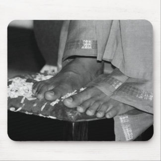 Tapis De Souris Pieds de Sathya Sai Baba Lotus sur Mousepad