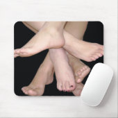 Tapis De Souris Pieds nus (Avec souris)