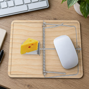 Tapis De Souris Piège à Souris Illusion – Cadeau drôle pour le bur