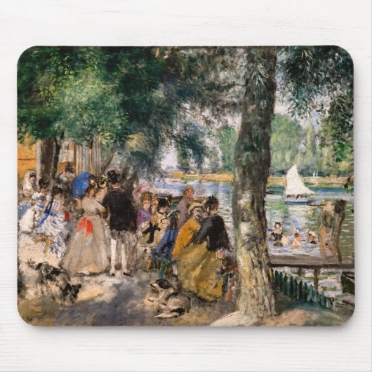 Tapis De Souris Pierre-Auguste Renoir - Baignade sur la Seine (Devant)