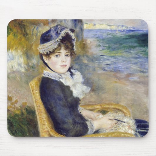 Tapis De Souris Pierre-Auguste Renoir - En bord de mer (Devant)