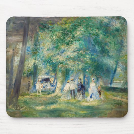 Tapis De Souris Pierre-Auguste Renoir - La fête à Saint-Cloud (Devant)