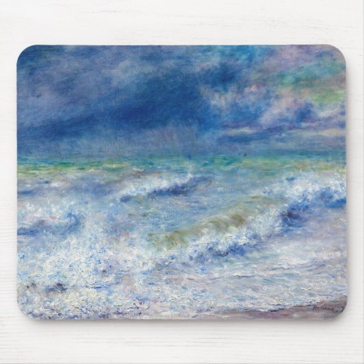Tapis De Souris Pierre-Auguste Renoir - La mer (Devant)