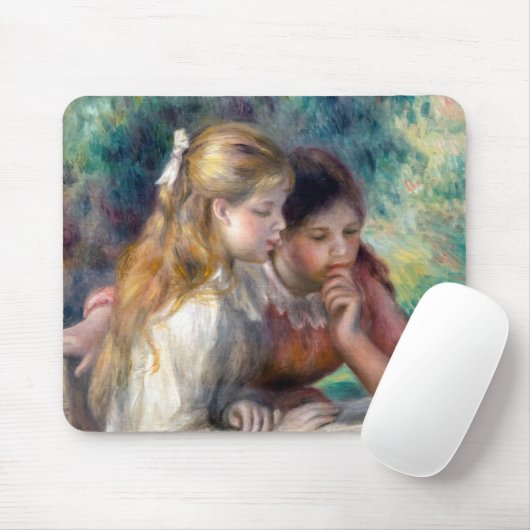 Tapis De Souris Pierre-Auguste Renoir - Lecture (Avec souris)