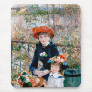 Tapis De Souris Pierre-Auguste Renoir, Les Deux Soeurs