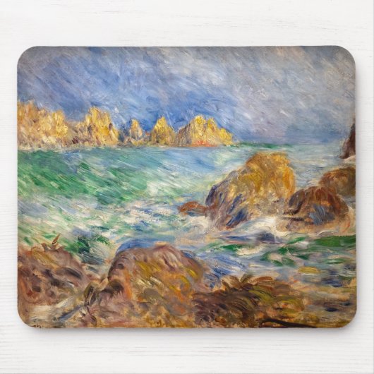 Tapis De Souris Pierre-Auguste Renoir - Marine, Guernesey (Devant)