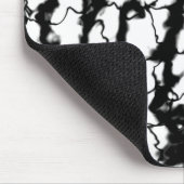 Tapis De Souris pierre blanche et noire (Coin)