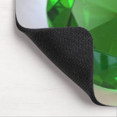 Tapis De Souris Pierre gemme verte (Coin)