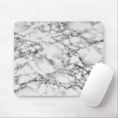 Tapis De Souris Pierre Marbre blanc branchée (Avec souris)