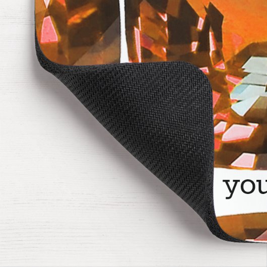 Tapis De Souris Pierre orange (Coin)