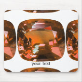 Tapis De Souris Pierre orange (Devant)