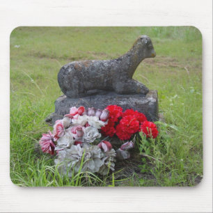 Tapis De Souris Pierre tombale Mousepad d'agneau