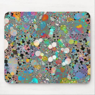 Tapis De Souris Pierres brillantes colorées Plaque de souris Terra
