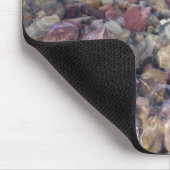 Tapis De Souris Pierres dans le lac du parc national Glacier (Coin)