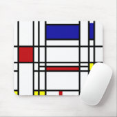 Tapis De Souris piet mondrian , composition (Avec souris)