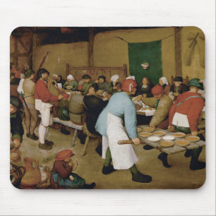 Tapis De Souris Pieter Bruegel l'aîné - mariage rural