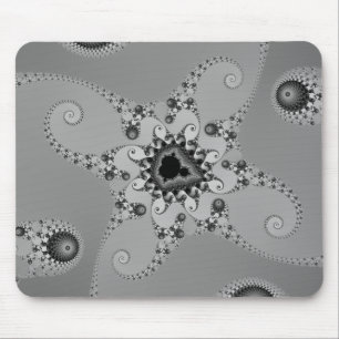 Tapis de souris Pieuvres en nuances de gris