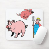 Tapis De Souris Pig Mousepad (Avec souris)