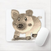 Tapis De Souris Pig Mousepad (Avec souris)