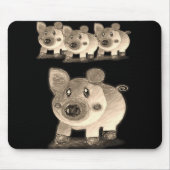 Tapis De Souris Pig Mousepad (Devant)