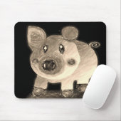 Tapis De Souris Pig Mousepad (Avec souris)