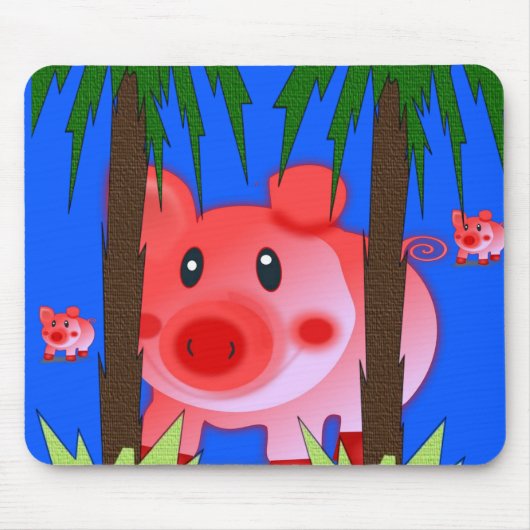 Tapis De Souris Pig Mousepad (Devant)
