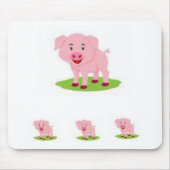 Tapis De Souris Pig Mousepad (Devant)