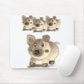 Tapis De Souris Pig Mousepad (Avec souris)