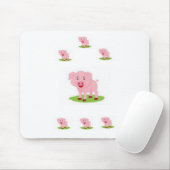 Tapis De Souris Pig Mousepad (Avec souris)