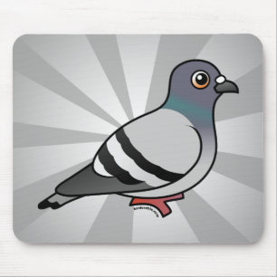 Tapis De Souris Pigeon de roche mignon