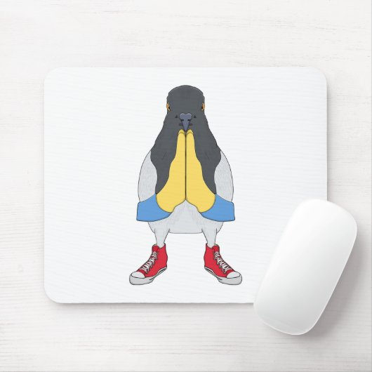 Tapis De Souris Pigeon with Shoes (Avec souris)