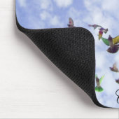 Tapis De Souris Pigeons colorés (Coin)